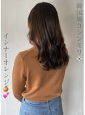 韓国風ヨシンモリ×オレンジカラー◎