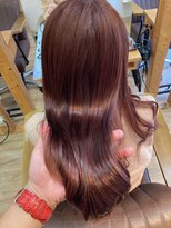 グランバイ アトリエドングリ(Grand × AtlierDonguri)&nbsp;髪質改善　ビフォーアフター　その338（レッドグレージュ）