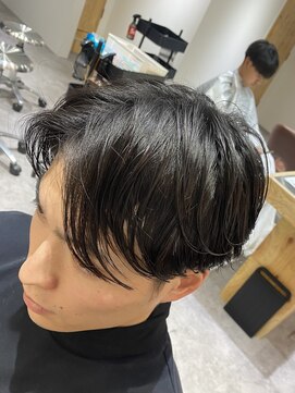 クオル 立川(QOL) ワンカールパーマ ニュアンスパーマ センターパート