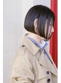 サロンワーク×ミニマムボブ