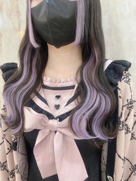 ラビス(Lovis) ミディアム/暗めカラー/デザインカラー/フェイスフレーミング