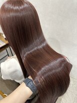 ヘアデザイン ファブロ(hair design FABRO.) メテオ/髪質改善トリートメント/ピンクベージュ