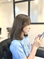 アンドシャルム 心斎橋(&CHALME) gray beige × 似合わせカット