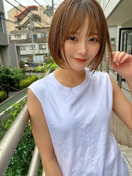 サンド 鹿児島中央(sand) 黒髪/グレーベージュ/レイヤーロング/前髪パーマ[鹿児島駅]