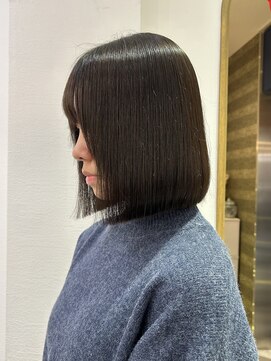 ロンドアベニール 北千住(Lond avenir) あご下3cm地毛風ストレートボブ☆美髪ボブ/美髪矯正[北千住]