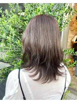 シャイン ヘア ブレンド 二子玉川(Shine hair blend) 白髪ぼかし×グレージュレイヤー