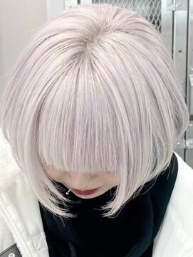 ウィコ 新宿(WICO) white lavender×inner turquoise [新宿駅/美髪/ピンクブラウン]