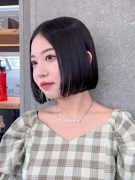 ロンド 表参道店(Lond) ◇ボブ 縮毛矯正 顔周りカット 表参道 髪質改善