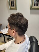 ルシードスタイル ボーグル岐阜店(LUCIDO STYLE BOGL) メンズショート×ヒートスタイルカールパーマ