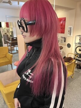 トゥーグッド(too good) 【PINK×ロングレイヤーウルフ】