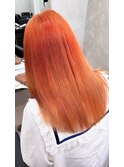 オレンジカラー　ブリーチ/ハイトーン/デザインカラー