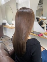 ポンパデュール(Pompadour) 髪質改善トリートメントベージュカラー
