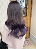 ラベンダーグラデーションカラー