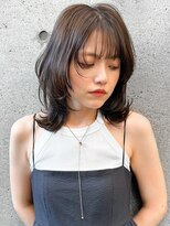 エインアンリー 表参道(AIN.ANLY.) ◯メルティカラーフェミニンロングウェーブミディアム小顔カット