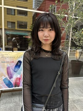 ソレイユ(soleil) ブルーブラック×レイヤーミディ