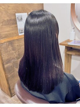 アート(a-to) 美髪トリートメント、可愛い前髪ポイントストレート