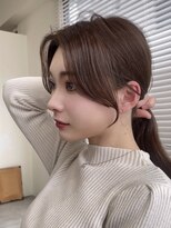 コート 表参道(Cote)&nbsp;ブリーチなし透明感カラー/アッシュグレージュオリーブブラウン