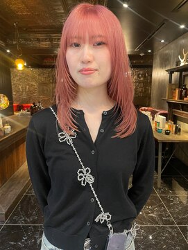 グリーン 表参道(green) 【MADOKA】フェイスレイヤー/コーラルピンクカラー