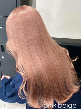 ベレーザ 渋谷(BELEZA) 14554ブリーチ&ダブルカラーラベンダーパープルレイヤーロング