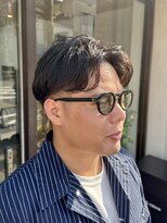 ヌーク 押上店(NooK)&nbsp;センターパート　メンズショート