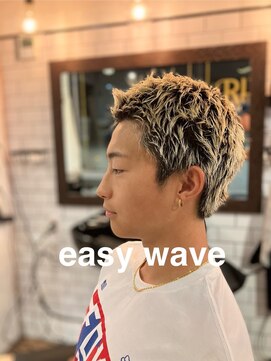 ドッグス 柏(Dawgs) フェザーパーマ　サーフカール　刈り上げセンターパート