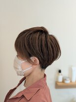 クセッテ(kusette)&nbsp;分け目無し刈り上げショート