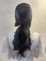 シュリット(schritt) *タイト ローポニーテール リボン* 渋谷 妹尾