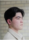 メンズヘア 理容室 バーバー リクルート ビジネスヘア 眉毛