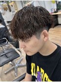 横浜波巻きパーマツイスパツイストスパイラルパーマ緩め弱め30代