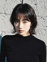 エイチ ウルフカット 大阪梅田(811)&nbsp;ベリーショートハンサムショートバレイヤージュハッシュカット