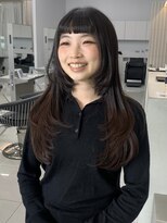 ザザ ZA/ZA 茗荷谷&nbsp;オン眉×フェイスレイヤー☆彡茗荷谷美容室