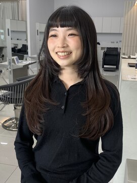 ザザ ZA/ZA 茗荷谷 オン眉×フェイスレイヤー☆彡茗荷谷美容室