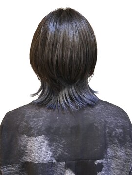 モリオ フロム ロンドン 成増店 【morio成増/宇佐美】ウルフ×襟足カラー