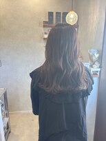 アトレ(attrait) パープルブラウンカラー