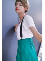 ブーケ(BOUQUET) 大人かわいい・エアリーショート・ジグザグバング・個性的