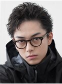 原宿短髪スパイキーショートツイストスパイラルパーマ刈り上げ
