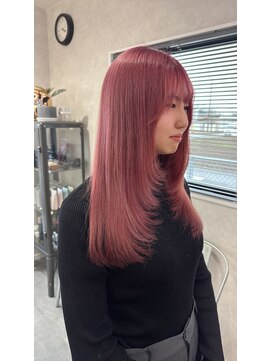 ロウル(Roul) レイヤーカット×Wカラー