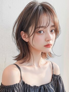 COVER HAIR ACADEMY 北浦和【カバーヘア アカデミー】北浦和西口店【4/6 OPEN(予定)】 抜け感2wayバングウルフカットくびれミディp120代30代40代