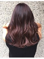 オリジン サロン(THE ORIGIN'S SALON) バレイヤージュ ラベンダーピンクグラデーション