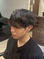アトラクト バイ ラック 津田沼(Attract by LUCK)&nbsp;シャドウパーマ/津田沼/メンズパーマ/メンズ/メンズカット