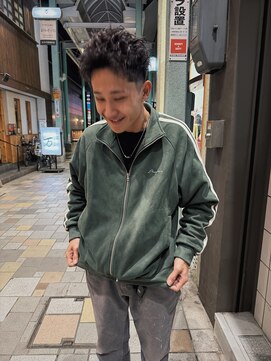 ハイセンス(HISENSE) メンズカットピンパーマスパイキーショートメンズショート【GIA