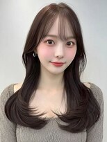 ノイズオオサカ 天王寺店(NOISM OSAKA)&nbsp;ミディアムレイヤーカットハッシュカットウルフボブウルフカット