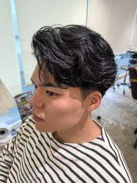 メゾンフォーメン 心斎橋店(Maison for men) 大人ラルフカール/メンズパーマ/ビジネススタイル
