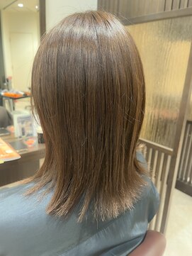 スカイレビュー(SKY Re beau) 大人ボブ大人ショートボブ切りっぱなしボブ前髪あり前下がりボブ