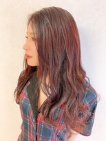 シエ バイ ケンジ 湘南台(sie by KENJE)&nbsp;ダークパープル/ナチュラルショート/夏のヘアアレンジ/湘南台