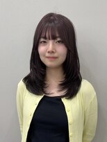 ルトワフクロマチ(Lutowa Fukuromachi) ダークパープル/ナチュラルショート/ミルクブラウン/夏/袋町