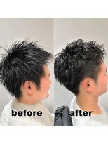 モンド ヘアクリエーション 和田店(monde hair creation)&nbsp;【monde】before × after × 髪質改善