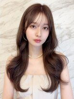 ロンド フィーユ(Lond fille)&nbsp;☆オリーブグレー/韓国風巻き/レイヤーカット/髪質改善/縮毛矯正