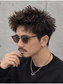 大人ルーズパーマアクティブショートルーズラフパーマ