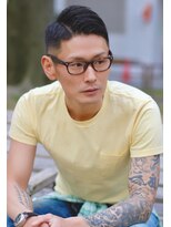 オーガスタ ヘア デザイン(Augusta hair design)&nbsp;【Augustahairdesign】サイドパートメンズベリーショート